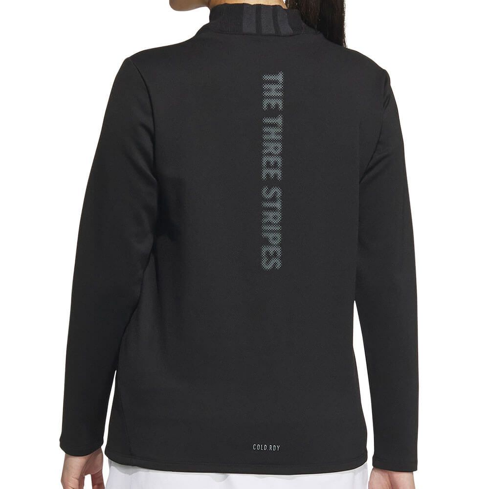 アディダス adidas　レディース COLD.RDY ストレッチ ワーディング 長袖 モックネック シャツ JWK04　2025年モデル 詳細3