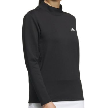 アディダス adidas　レディース COLD.RDY ストレッチ ワーディング 長袖 モックネック シャツ JWK04　2025年モデル 詳細4