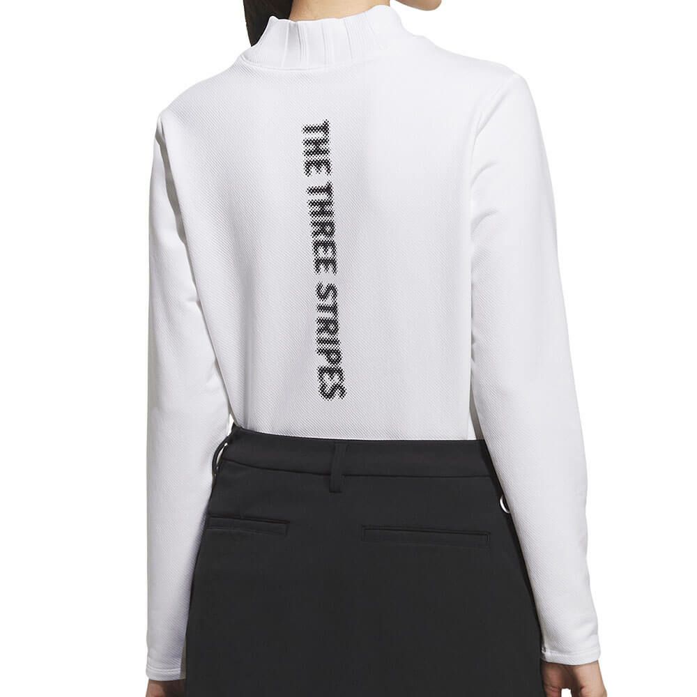 アディダス adidas　レディース COLD.RDY ストレッチ ワーディング 長袖 モックネック シャツ JWK04　2025年モデル 詳細6