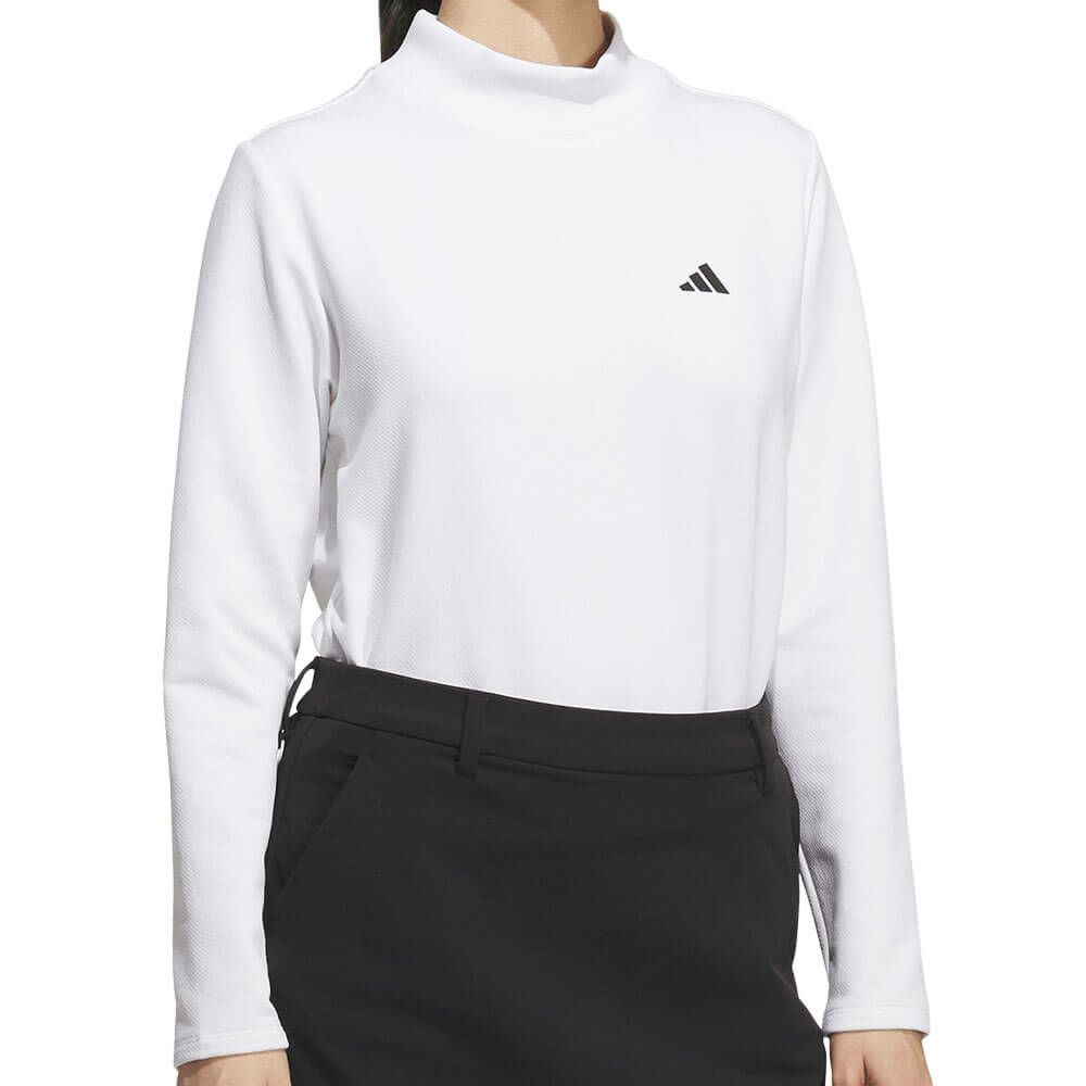 アディダス adidas　レディース COLD.RDY ストレッチ ワーディング 長袖 モックネック シャツ JWK04　2025年モデル 詳細7