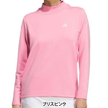 アディダス adidas　レディース COLD.RDY ストレッチ ワーディング 長袖 モックネック シャツ JWK04　2025年モデル 詳細8