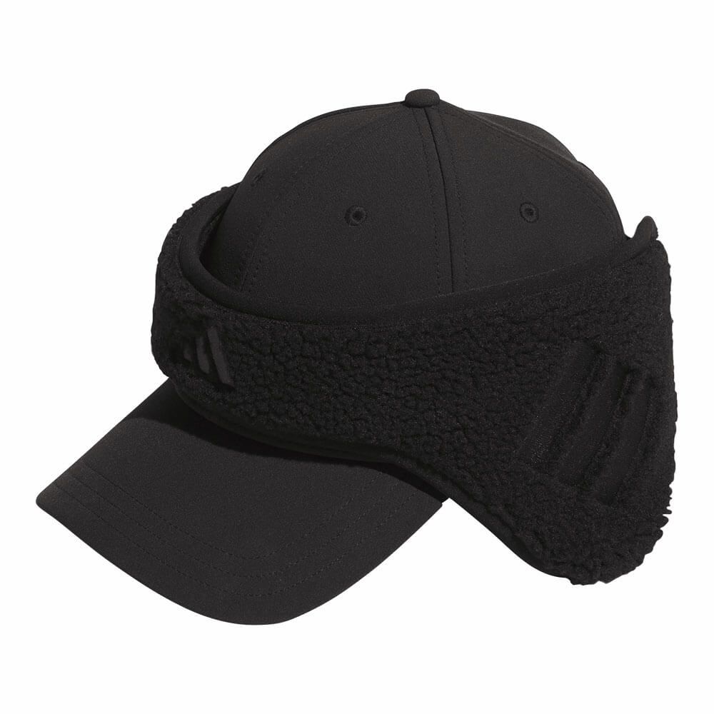 アディダス adidas　メンズ 耳当て付き 3 in 1キャップ KQE08 JY1592 ブラック　2025年モデル ブラック