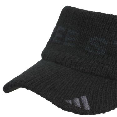 アディダス adidas　メンズ ニットバイザー KQE18 JX7026 ブラック　2025年モデル ブラック 詳細3