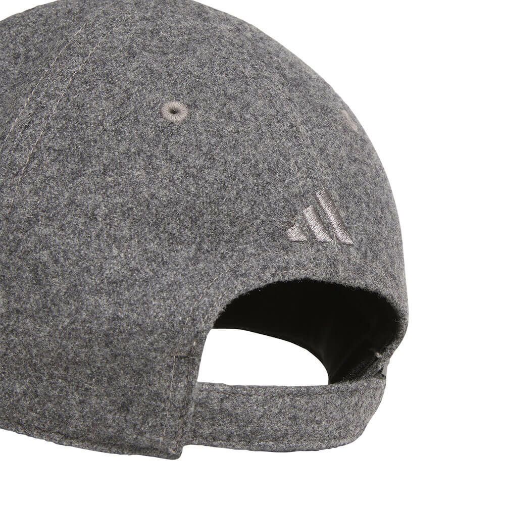 アディダス adidas　メンズ ウール スリーストライプス キャップ KQE28 JN9775 コアヘザー　2025年モデル コアヘザー 詳細3