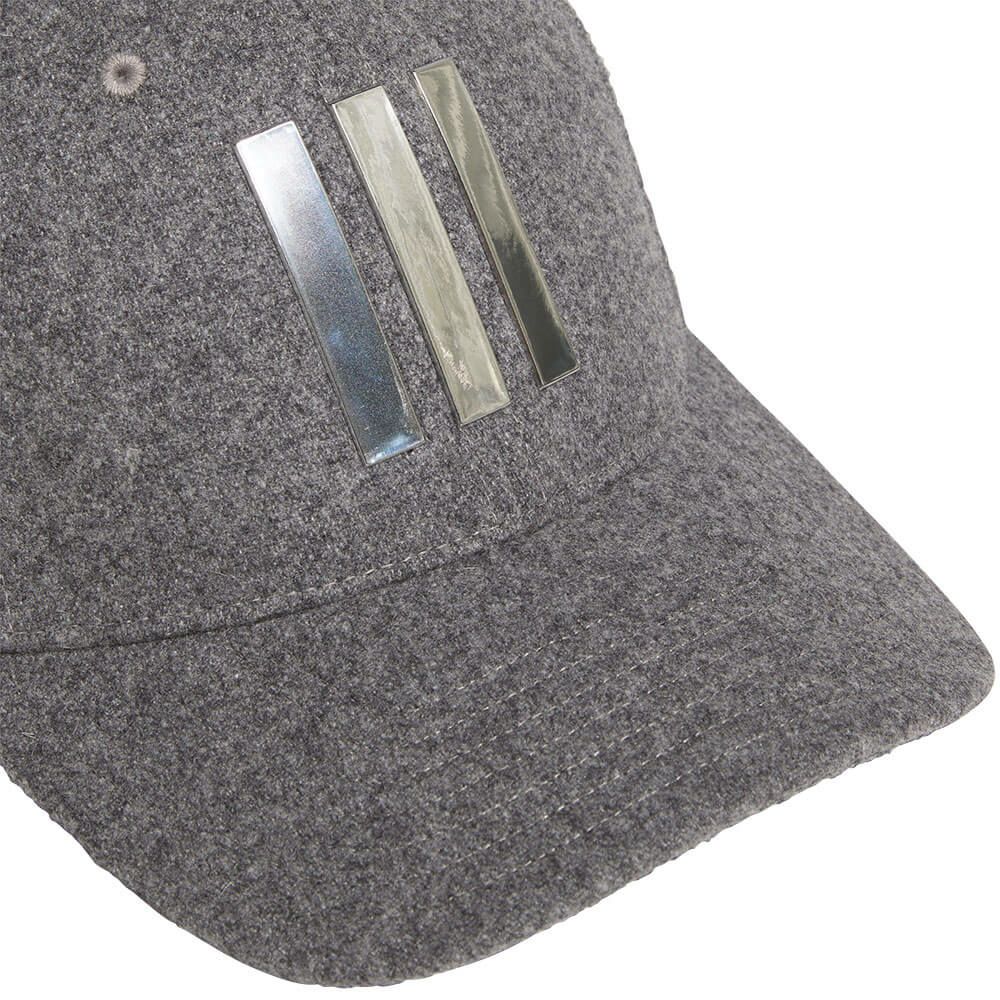 アディダス adidas　メンズ ウール スリーストライプス キャップ KQE28 JN9775 コアヘザー　2025年モデル コアヘザー 詳細4