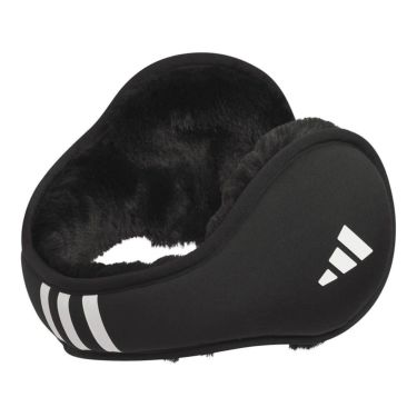 アディダス adidas　メンズ イヤーウォーマー MMS59 JM7228 ブラック/ホワイト　2025年モデル ブラック/ホワイト