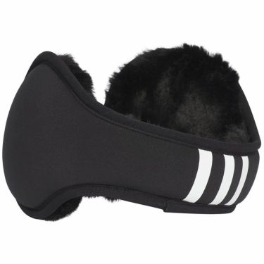 アディダス adidas　メンズ イヤーウォーマー MMS59 JM7228 ブラック/ホワイト　2025年モデル ブラック/ホワイト 詳細3