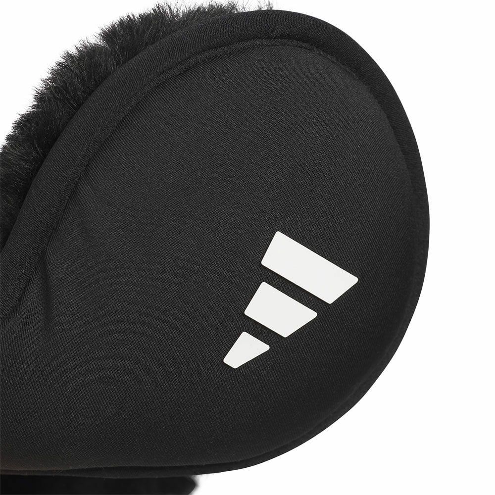 アディダス adidas　メンズ イヤーウォーマー MMS59 JM7228 ブラック/ホワイト　2025年モデル ブラック/ホワイト 詳細4