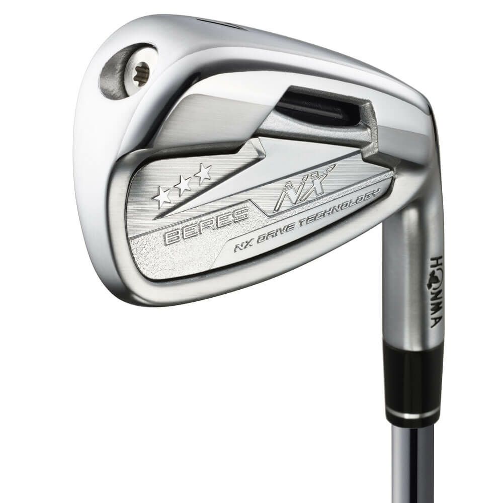 本間ゴルフ　BERES ベレス NX トリプルスター メンズ アイアン 単品　VIZARD IB-WF PROTOTYPE ★★★ カーボンシャフト