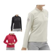 マンシングウェア Munsingwear　レディース ワンポイント刺繍 長袖 ポロシャツ MG5FLS83L　2025年モデル