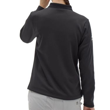 マンシングウェア Munsingwear　レディース ワンポイント刺繍 長袖 ポロシャツ MG5FLS83L　2025年モデル 詳細1 詳細3