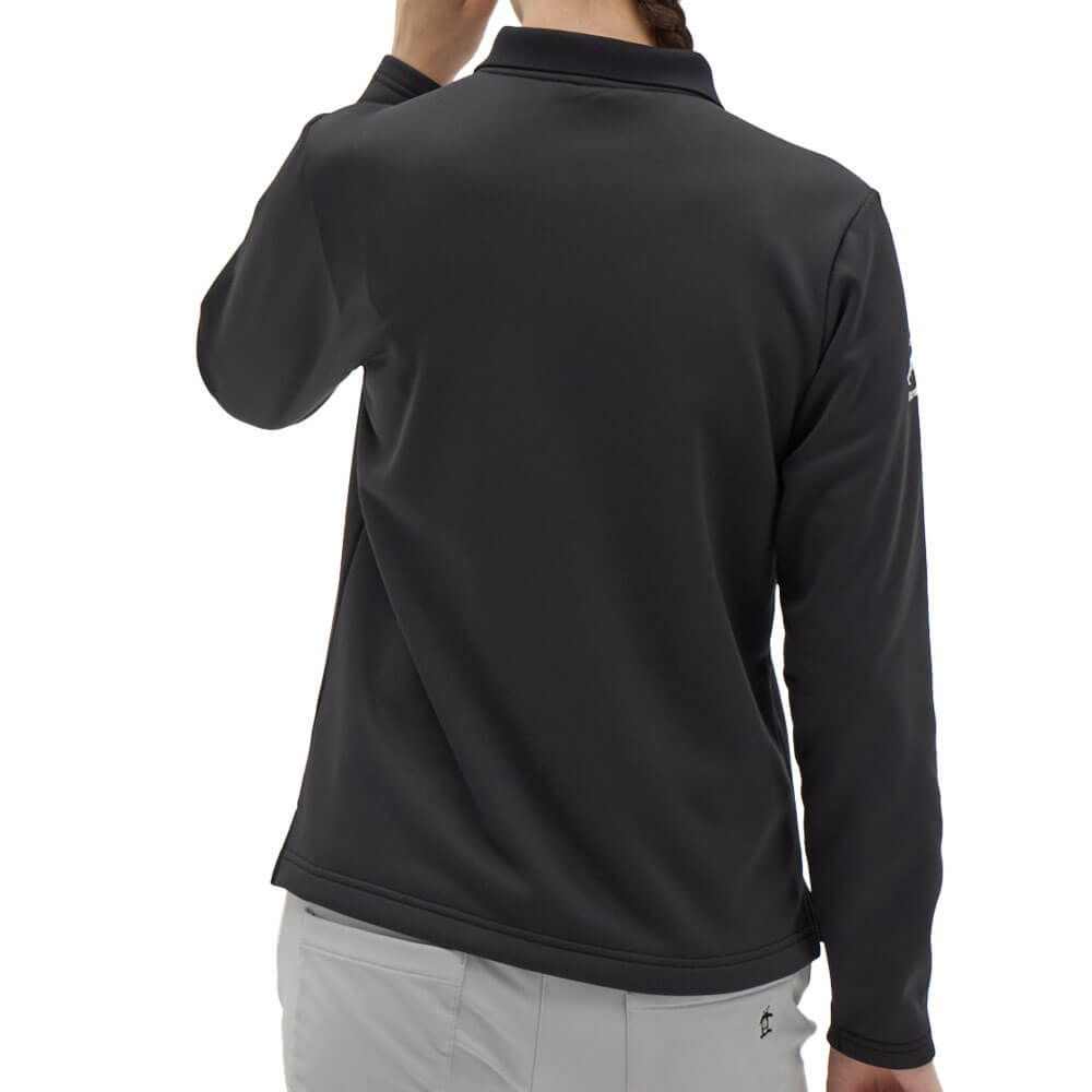 マンシングウェア Munsingwear　レディース ワンポイント刺繍 長袖 ポロシャツ MG5FLS83L　2025年モデル 詳細1 詳細3