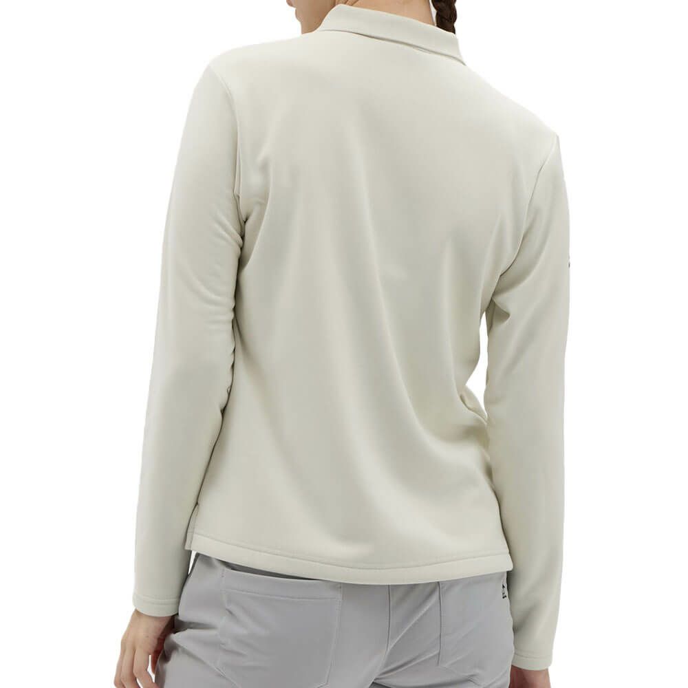 マンシングウェア Munsingwear　レディース ワンポイント刺繍 長袖 ポロシャツ MG5FLS83L　2025年モデル 詳細1 詳細8