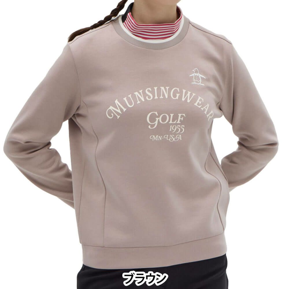 マンシングウェア Munsingwear　レディース 2WAYストレッチ 長袖 カットソー セーター MG5FSW21L　2025年モデル 詳細1 詳細4