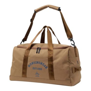 マンシングウェア Munsingwear　ディタッチャブル ポーチ ボストンバッグ MG5FBB02M BG00 ベージュ　2025年モデル ベージュ