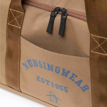 マンシングウェア Munsingwear　ディタッチャブル ポーチ ボストンバッグ MG5FBB02M BG00 ベージュ　2025年モデル ベージュ 詳細6