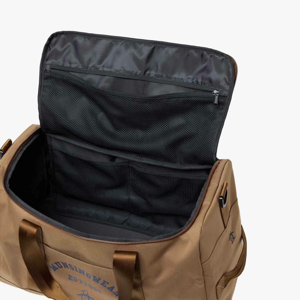 マンシングウェア Munsingwear　ディタッチャブル ポーチ ボストンバッグ MG5FBB02M BG00 ベージュ　2025年モデル ベージュ 詳細13