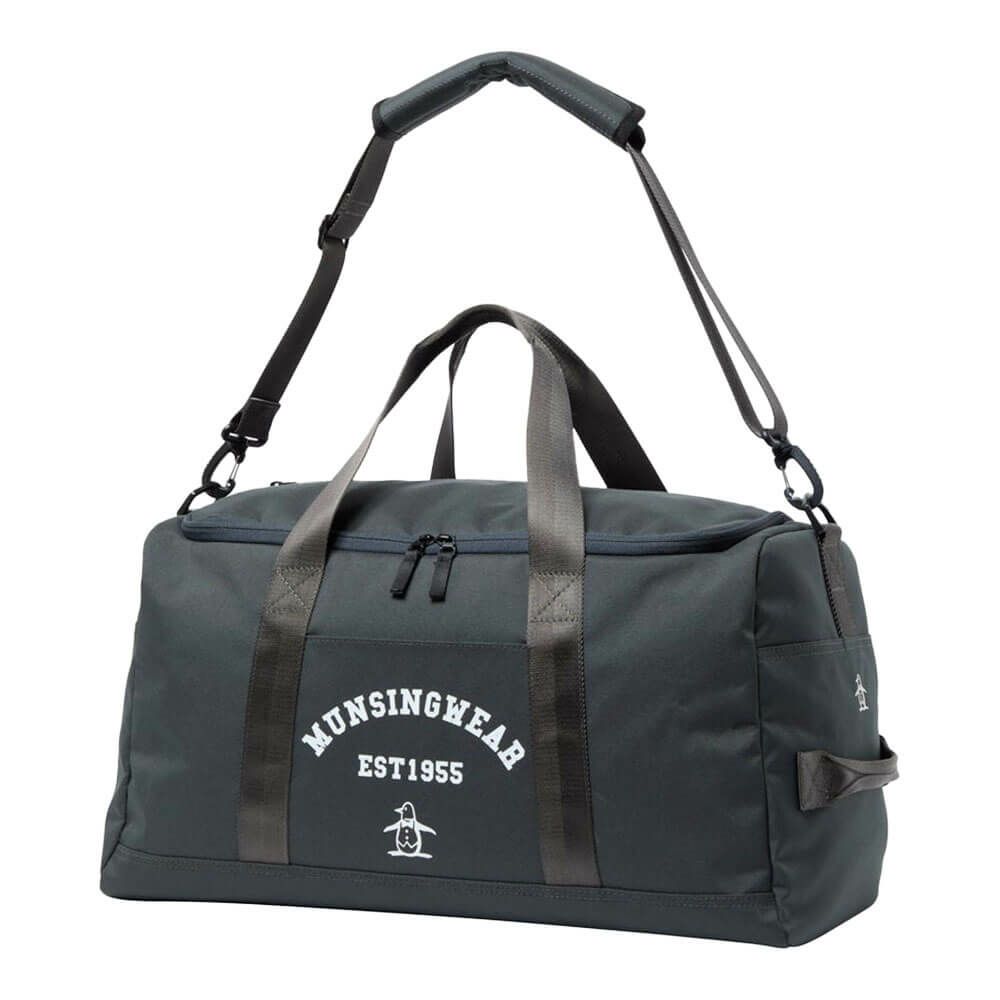 マンシングウェア Munsingwear　ディタッチャブル ポーチ ボストンバッグ MG5FBB02M KH00 カーキ　2025年モデル カーキ