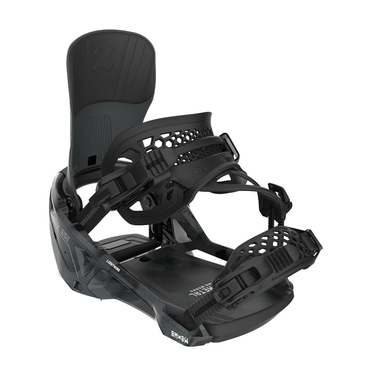 ベントメタル BENT METAL　Lightning Supermatic ライトニング スーパーマチック BLACK　スノーボードビンディング 2025-2026
