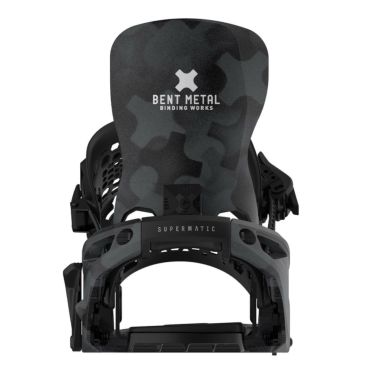 ベントメタル BENT METAL　Lightning Supermatic ライトニング スーパーマチック BLACK　スノーボードビンディング 2025-2026 詳細2
