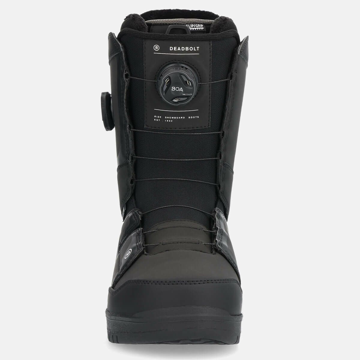 ライド RIDE　DEADBOLT ZONAL デッドボルト ゾーナル BLACK　スノーボード ブーツ 2025-2026 詳細2