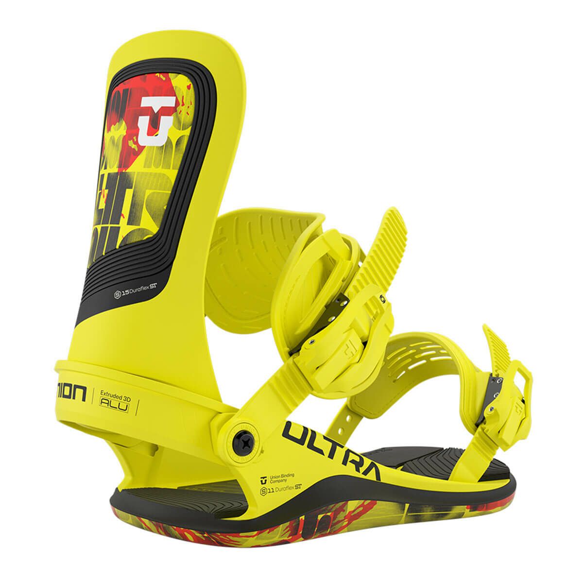 ユニオン UNION　ULTRA ウルトラ HYPE YELLOW　スノーボードビンディング 2025-2026