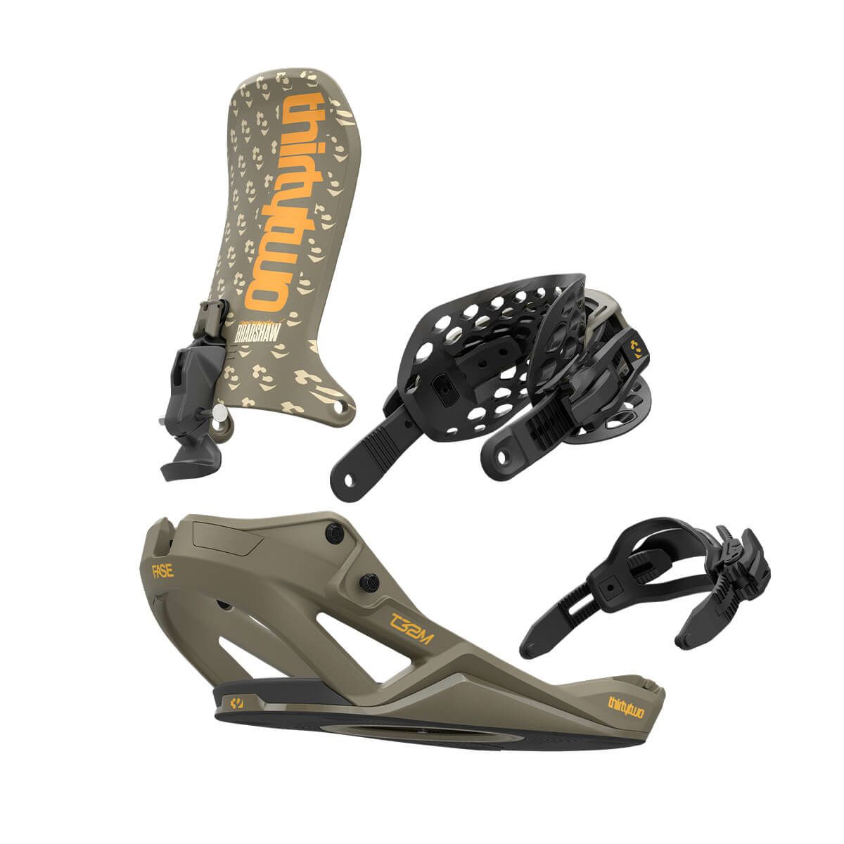 サーティーツー THIRTYTWO　T32M FASE フェイズ BRADSHAW　スノーボードビンディング 2025-2026 詳細11