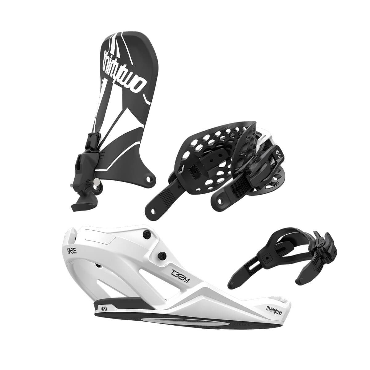 サーティーツー THIRTYTWO　T32M FASE x VOLCOM フェイズ VOLCOM　スノーボードビンディング 2025-2026 詳細6