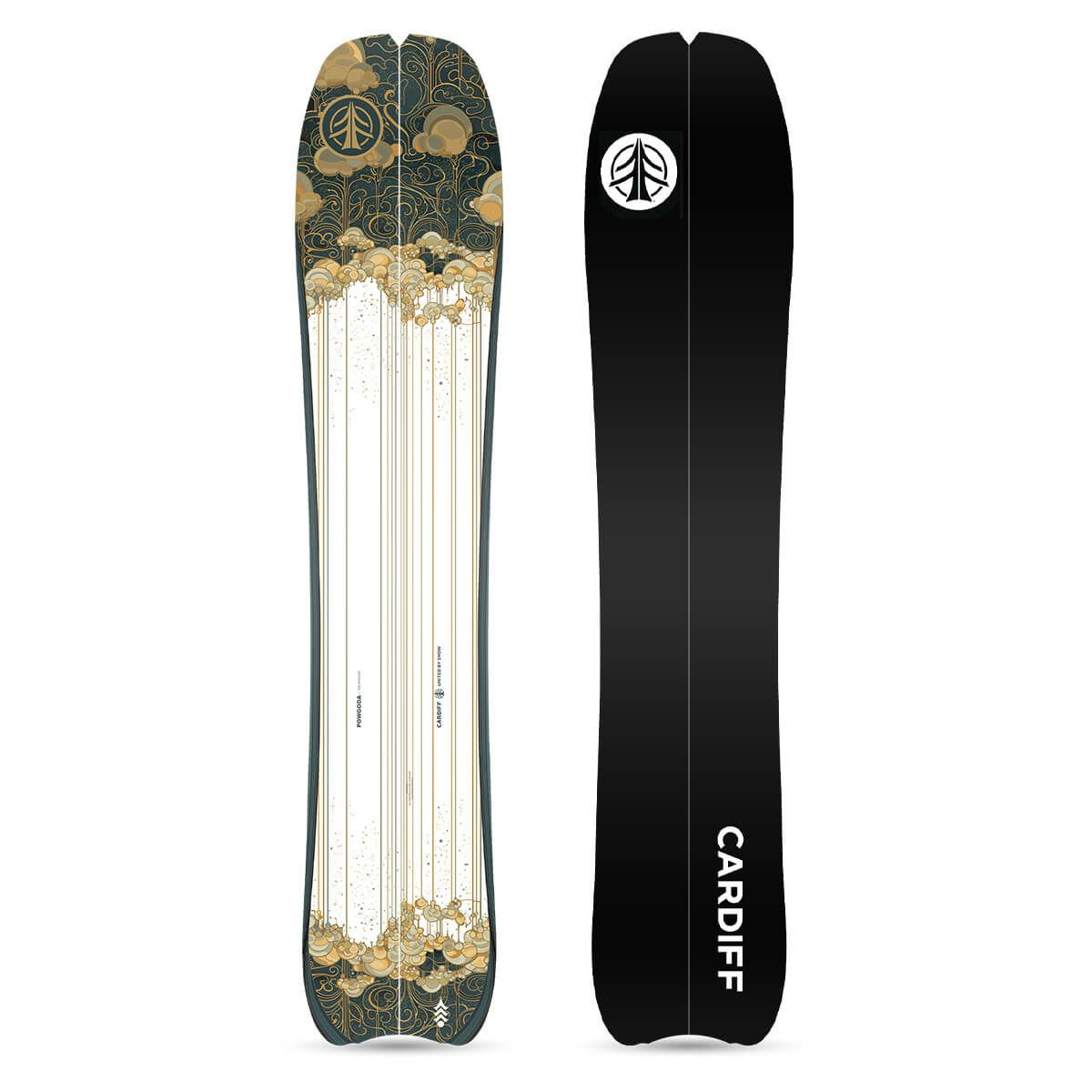 カーディフ CARDIFF　POWGODA SPLIT パウゴダ スプリット　スノーボード 板 2025-2026