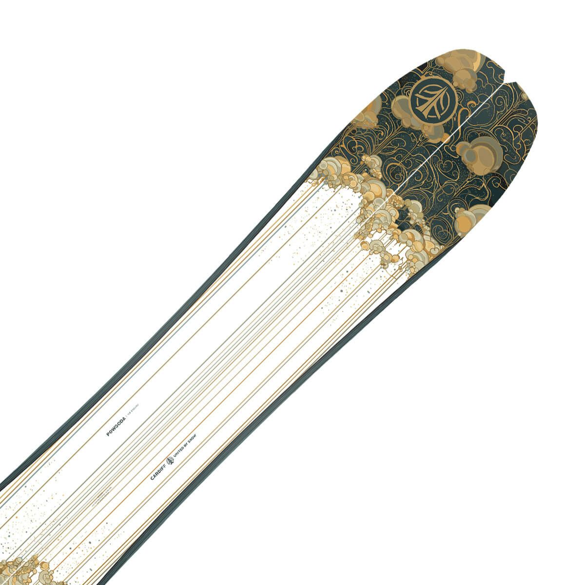 カーディフ CARDIFF　POWGODA SPLIT パウゴダ スプリット　スノーボード 板 2025-2026 詳細3