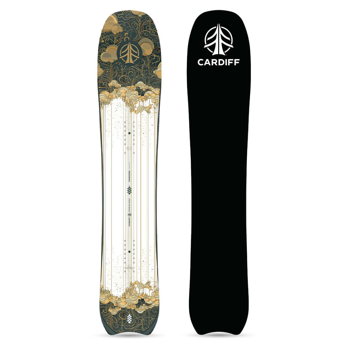 カーディフ CARDIFF　POWGODA パウゴダ　スノーボード 板 2025-2026