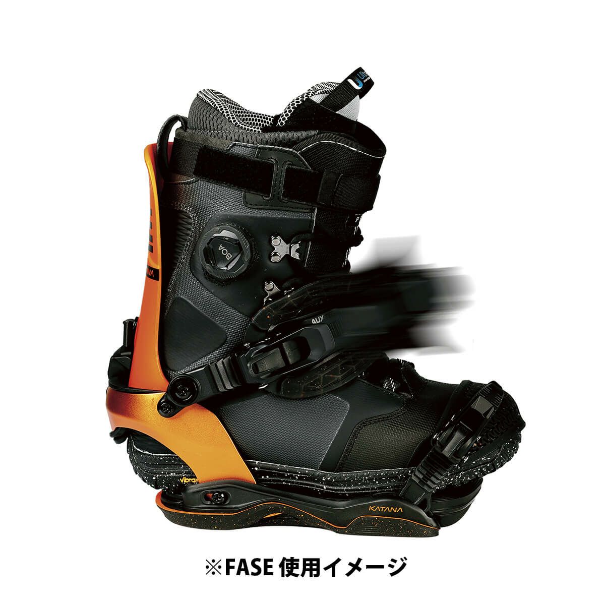 ローム ROME　KATANA AW FASE カタナ エーダブリュー フェイズ SLATE　スノーボードビンディング 2025-2026 詳細4