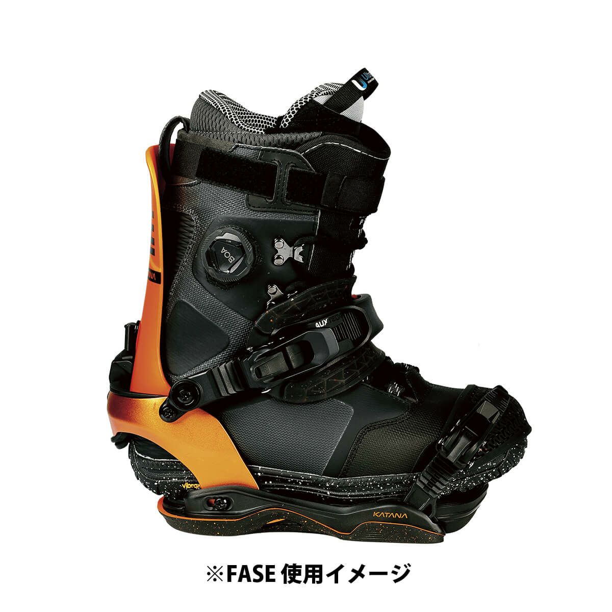 ローム ROME　KATANA AW FASE カタナ エーダブリュー フェイズ SLATE　スノーボードビンディング 2025-2026 詳細5