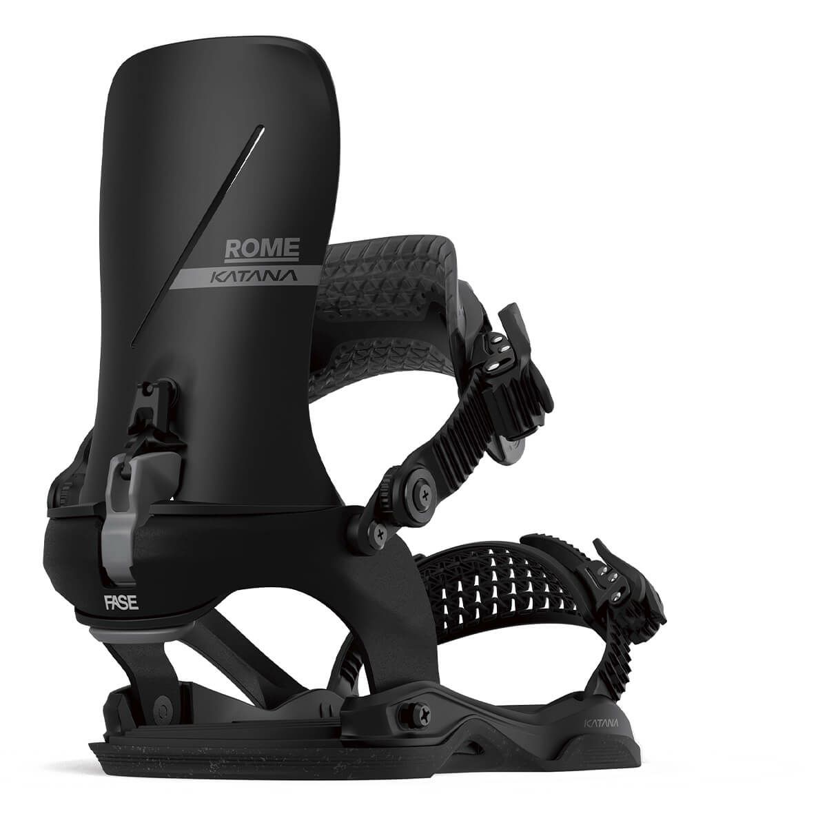 ローム ROME　KATANA AW FASE カタナ エーダブリュー フェイズ BLACK　スノーボードビンディング 2025-2026