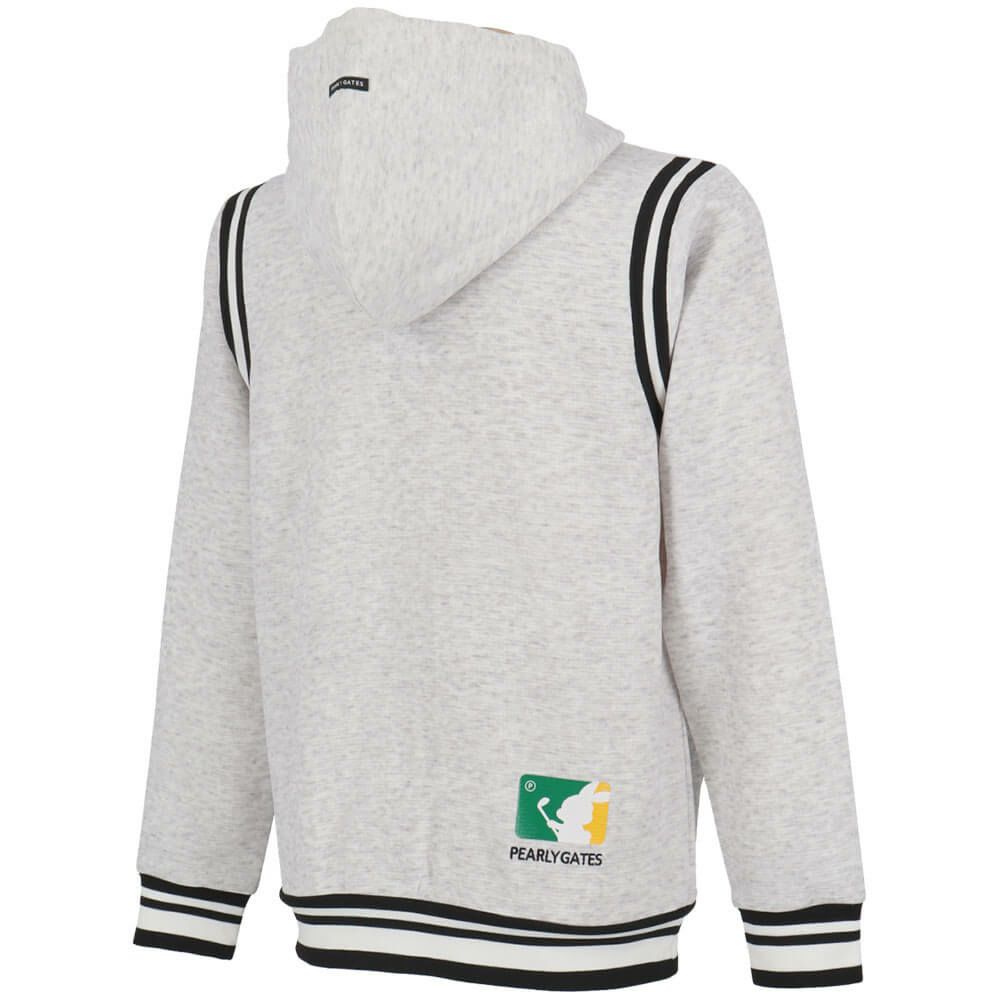 パーリーゲイツ PEARLY GATES　メンズ Peダンボールワッフル 長袖 フルジップ フーディ 053-5262911　2025年モデル 詳細1 詳細3