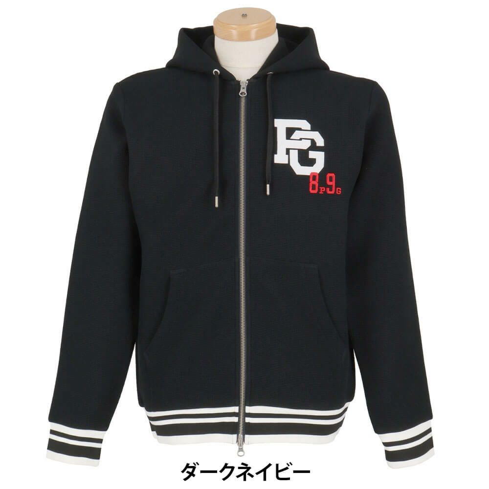 パーリーゲイツ PEARLY GATES　メンズ Peダンボールワッフル 長袖 フルジップ フーディ 053-5262911　2025年モデル 詳細1 詳細10