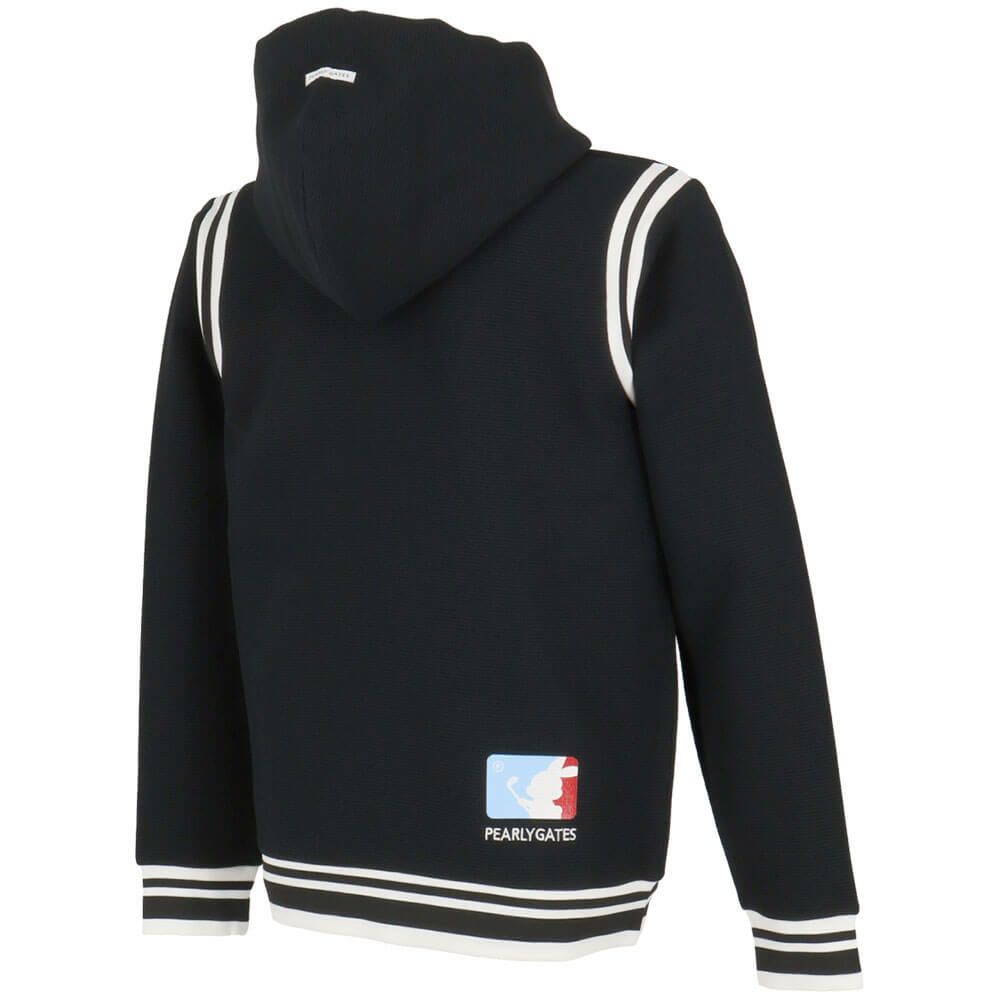 パーリーゲイツ PEARLY GATES　メンズ Peダンボールワッフル 長袖 フルジップ フーディ 053-5262911　2025年モデル 詳細1 詳細11