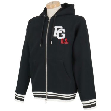 パーリーゲイツ PEARLY GATES　メンズ Peダンボールワッフル 長袖 フルジップ フーディ 053-5262911　2025年モデル 詳細1 詳細12