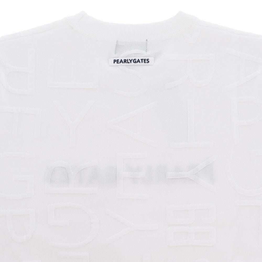 パーリーゲイツ PEARLY GATES　メンズ ジャガードロゴ総柄 長袖 クルーネック セーター プルオーバー 053-5270921　2025年モデル 詳細1 詳細6