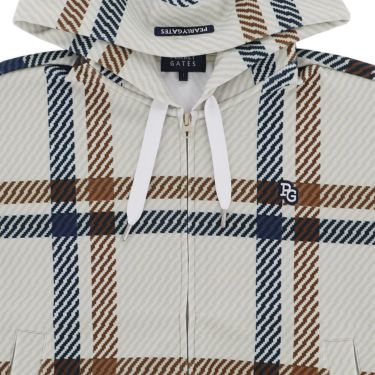 パーリーゲイツ PEARLY GATES　レディース Peスパンダンボールメッシュ 長袖 フルジップ フーディ 055-5262914　2025年モデル 詳細1 詳細5