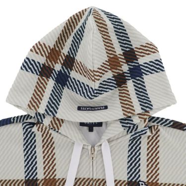 パーリーゲイツ PEARLY GATES　レディース Peスパンダンボールメッシュ 長袖 フルジップ フーディ 055-5262914　2025年モデル 詳細1 詳細6