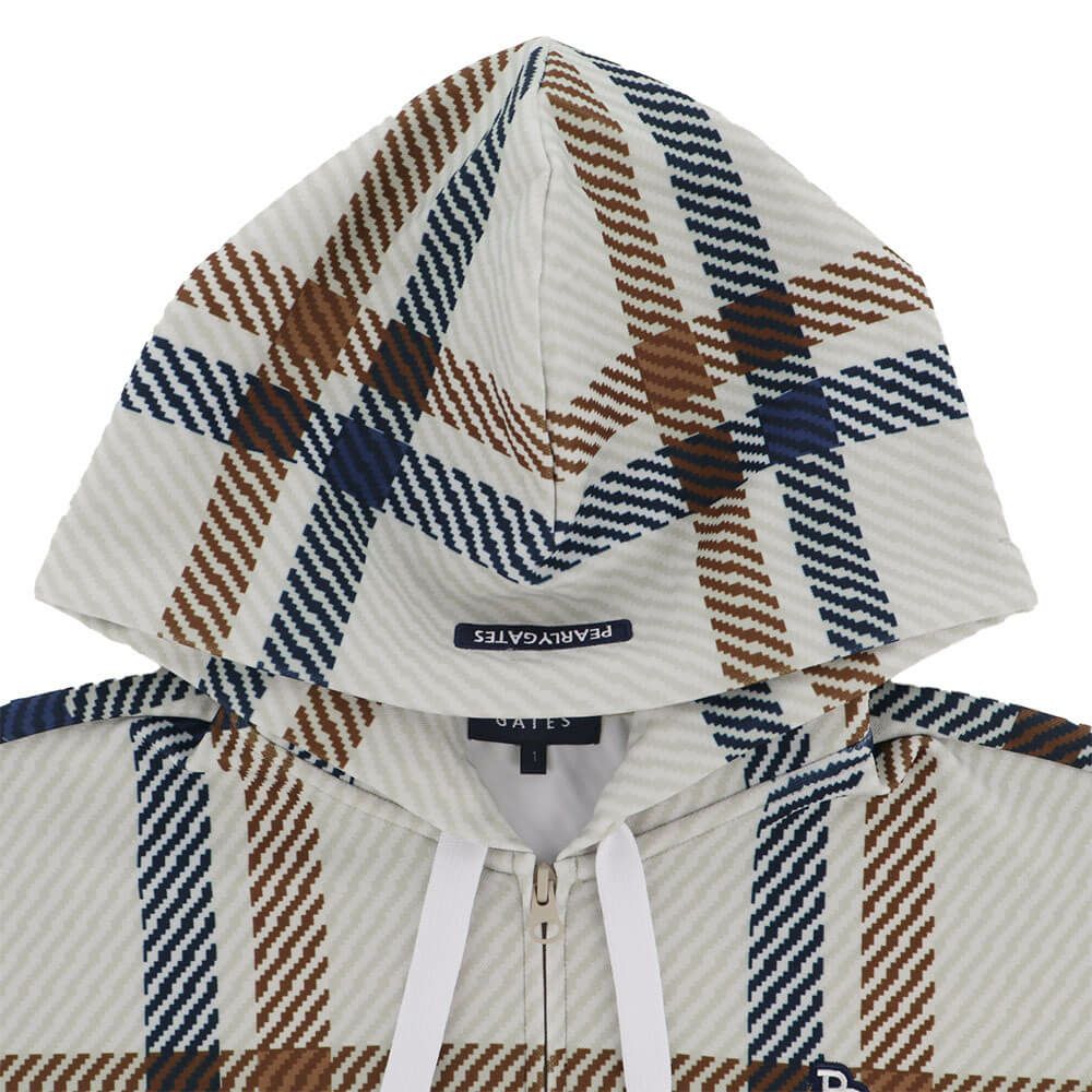 パーリーゲイツ PEARLY GATES　レディース Peスパンダンボールメッシュ 長袖 フルジップ フーディ 055-5262914　2025年モデル 詳細1 詳細6