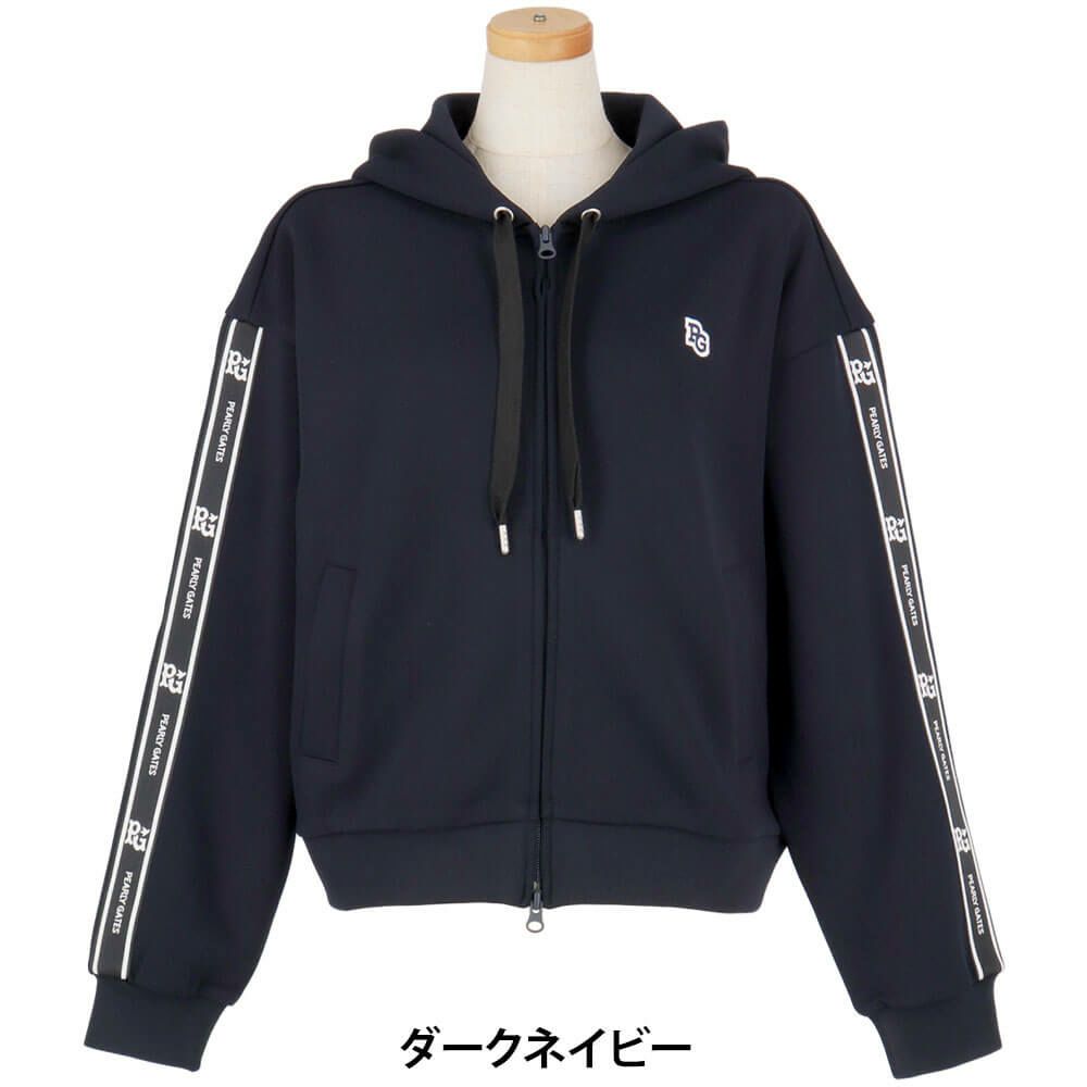 パーリーゲイツ PEARLY GATES　レディース Peスパンダンボールメッシュ 長袖 フルジップ フーディ 055-5262914　2025年モデル 詳細1 詳細8
