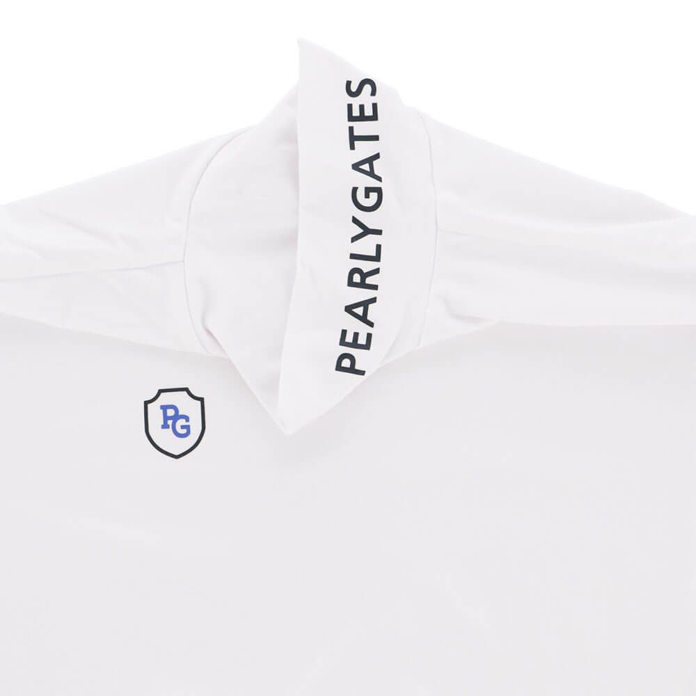 パーリーゲイツ PEARLY GATES　レディース 綿ベア天竺 長袖 ハイネックシャツ カットソー 055-5266906　2025年モデル 詳細1 詳細7