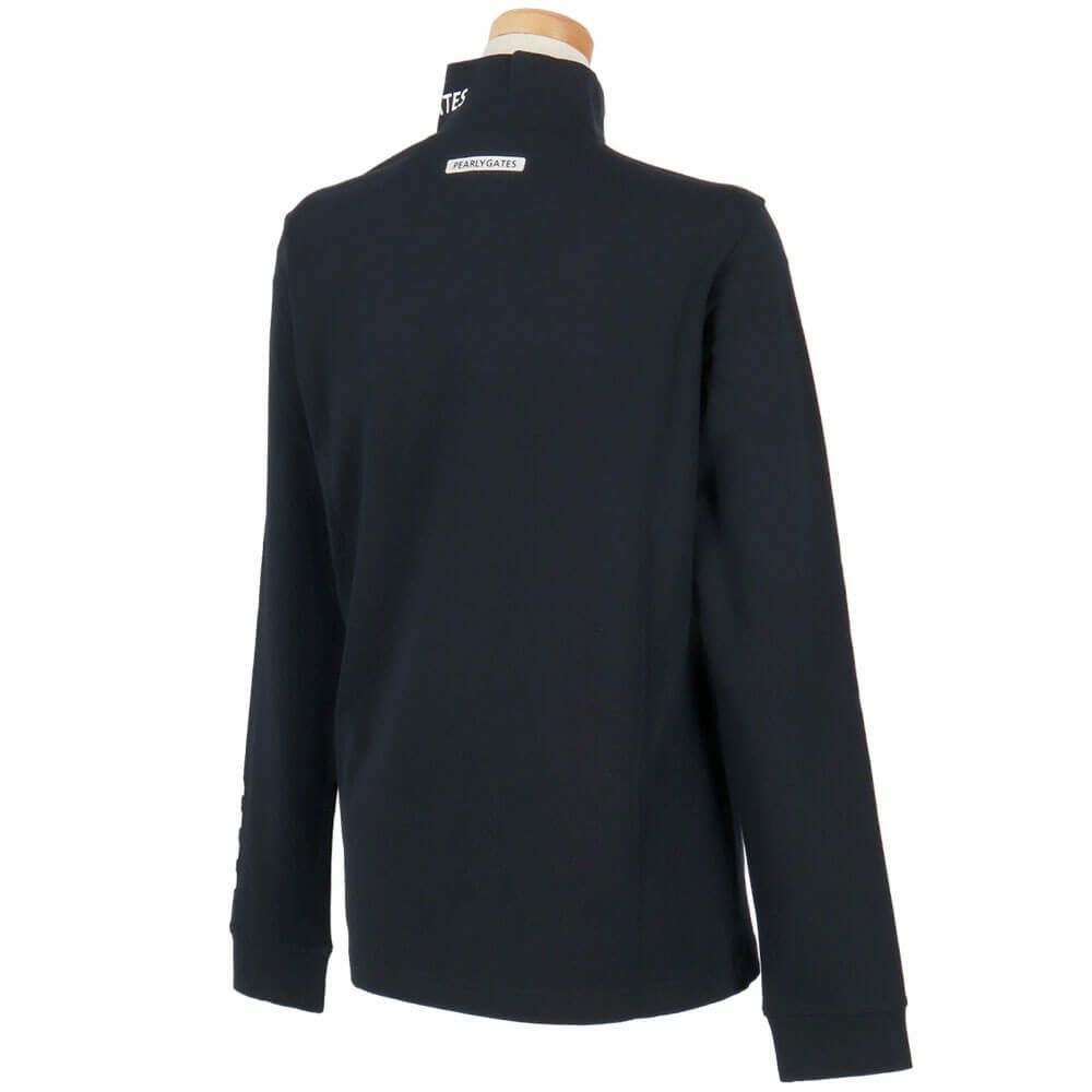 パーリーゲイツ PEARLY GATES　レディース 綿ベア天竺 長袖 ハイネックシャツ カットソー 055-5266906　2025年モデル 詳細1 詳細10