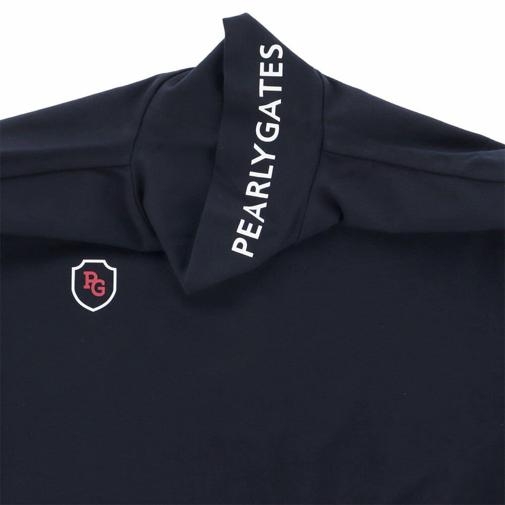 パーリーゲイツ PEARLY GATES　レディース 綿ベア天竺 長袖 ハイネックシャツ カットソー 055-5266906　2025年モデル 詳細1 詳細14