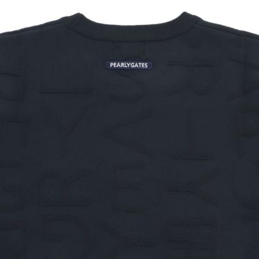 パーリーゲイツ PEARLY GATES　レディース ジャガードロゴ総柄 長袖 クルーネック プルオーバー 055-5270922　2025年モデル 詳細1 詳細5