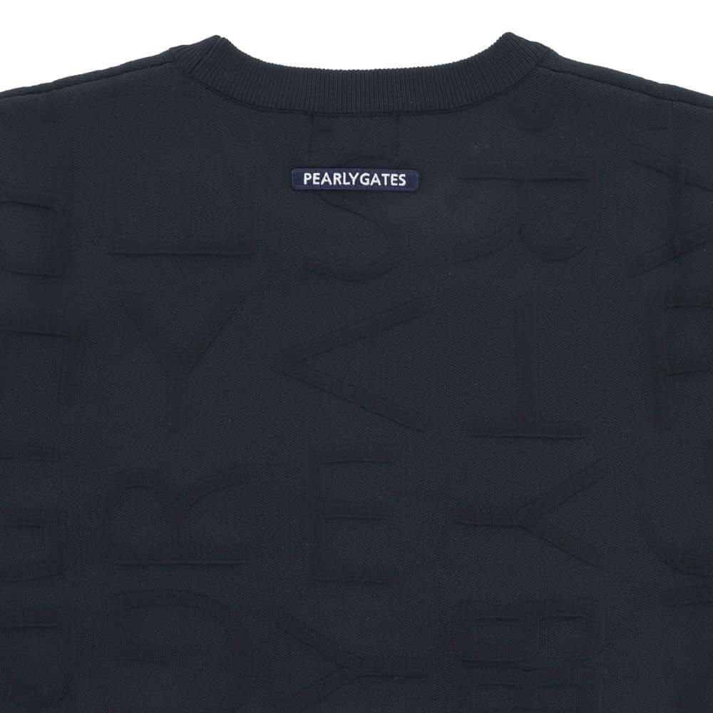 パーリーゲイツ PEARLY GATES　レディース ジャガードロゴ総柄 長袖 クルーネック プルオーバー 055-5270922　2025年モデル 詳細1 詳細5