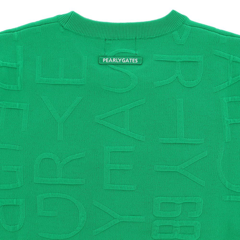 パーリーゲイツ PEARLY GATES　レディース ジャガードロゴ総柄 長袖 クルーネック プルオーバー 055-5270922　2025年モデル 詳細1 詳細10