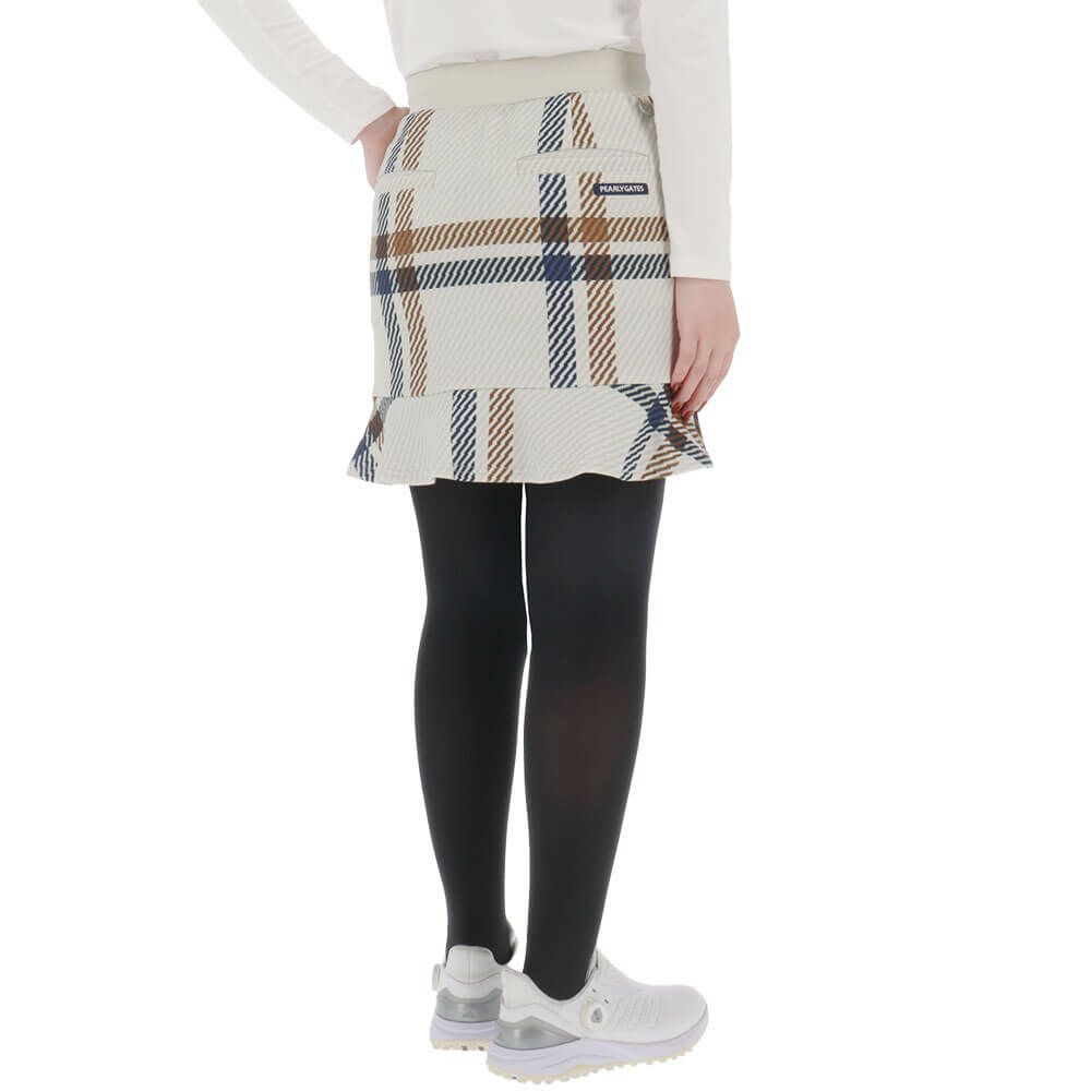 パーリーゲイツ PEARLY GATES　レディース Peスパンダンボール メッシュ スカート 055-5234914　2025年モデル 詳細1 詳細3